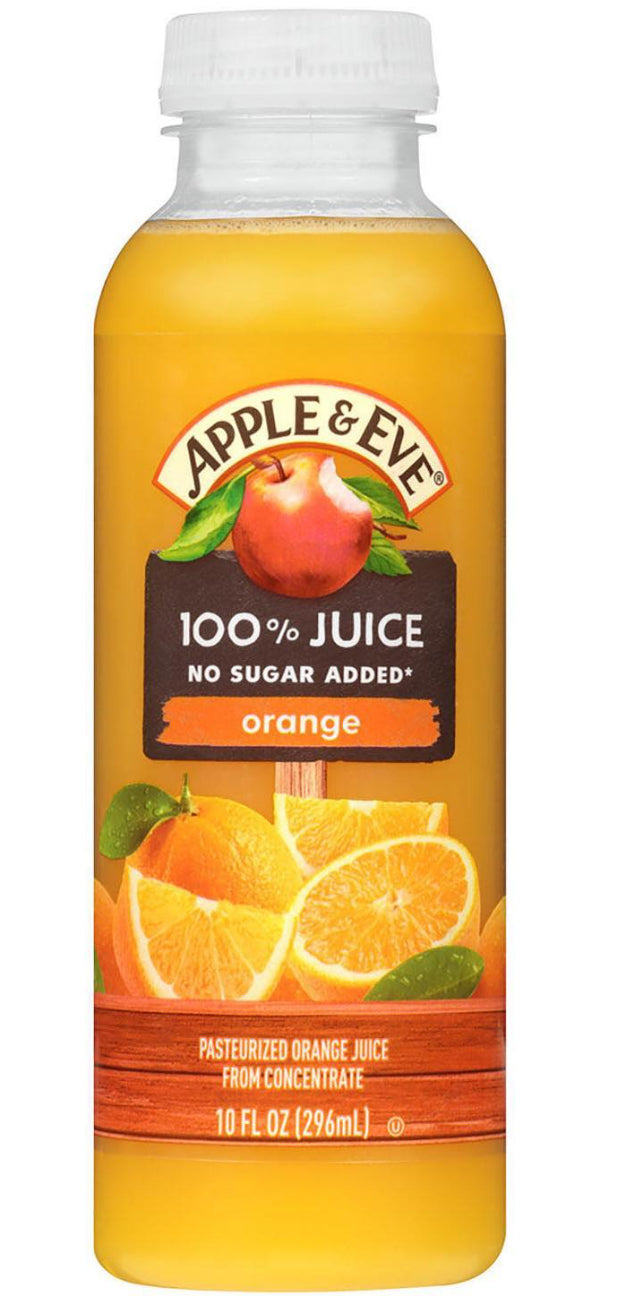 Apple & Eve On The Go 100% Fruit, Orange Juice, 8oz DLC: 17 Juin25