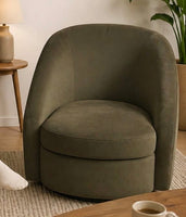 
              Slope Arm Swivel Chair Velvet - Threshold™ designed with Studio McGee
            