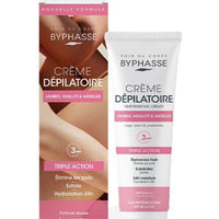 BYPHASSE Hair Removal Cream With Silk Protein 3 min (125 ml) DLC: Juin27