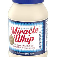Kraft Gold Standard Recipe Miracle Whip - 1 Jar 30 oz ea Bonus 887ml DLC: 07 Mai25