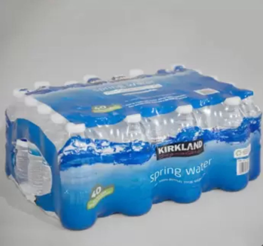 Kirkland Signature Natural Spring Water, 40 x 500ml