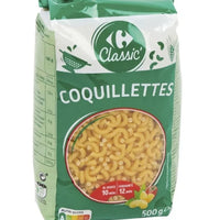 Pâtes Coquillettes CARREFOUR CLASSIC' 500g DLC: Juillet26