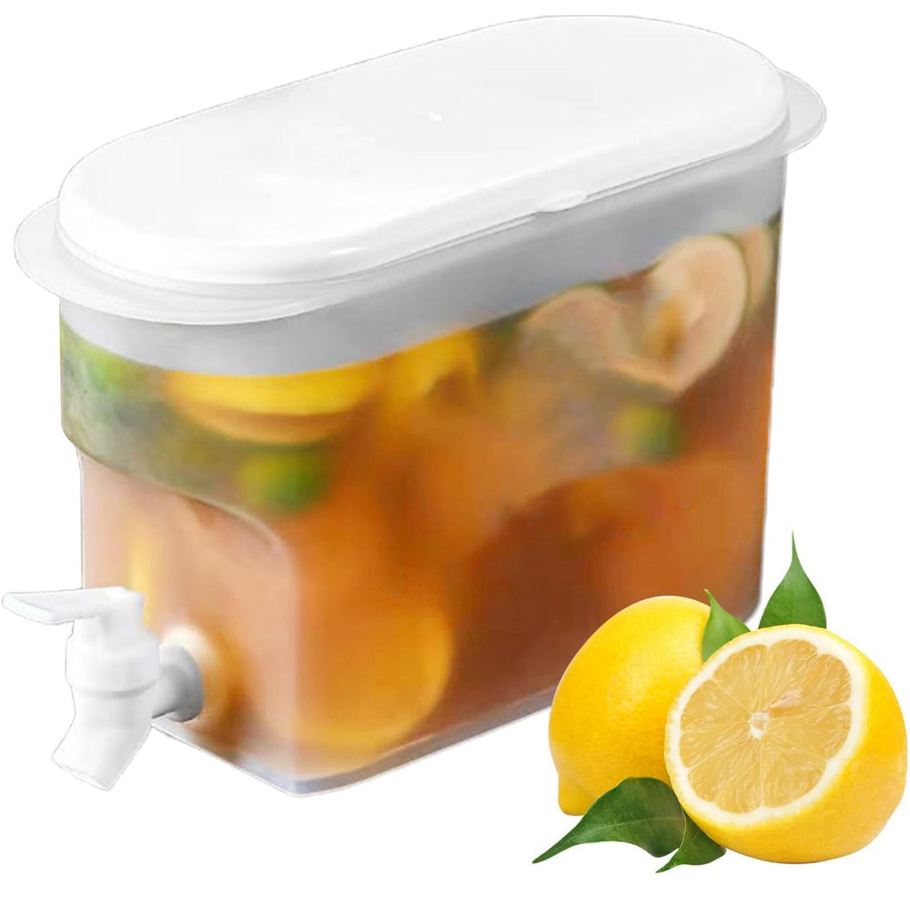 Distributeur de boissons pour réfrigérateur | Bouilloire à eau froide scellée de grande capacité de 3L couvercle et bec verseur