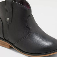 Toddler Girls' Tiffy Booties - Cat & Jack™ Black (Size 8)