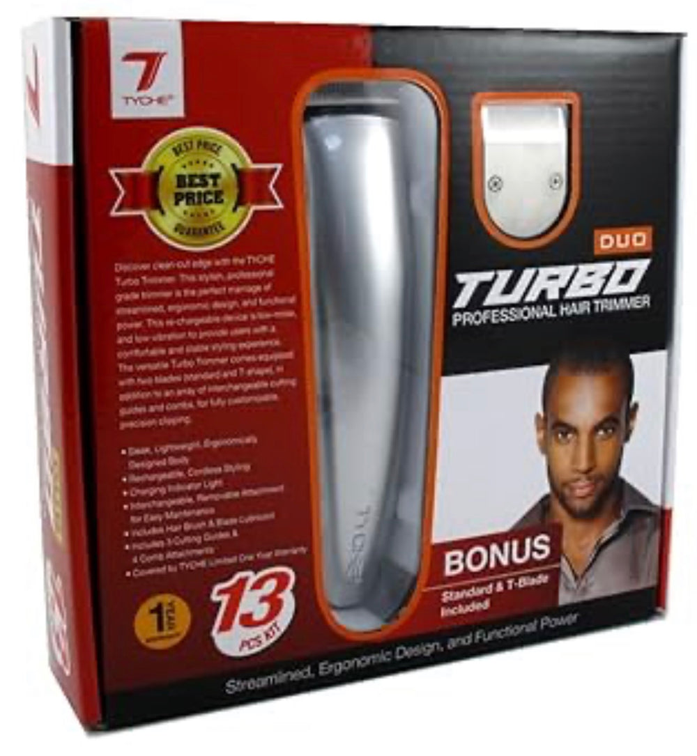 Tyche Turbo Hair Clipper Duo 13 Piece Kit