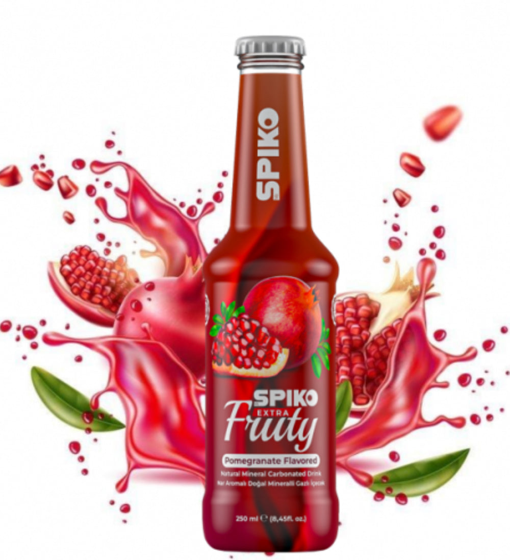 Spiko Extra Fruity Drink - Pomegranate (250 ml) DLC: Janv26