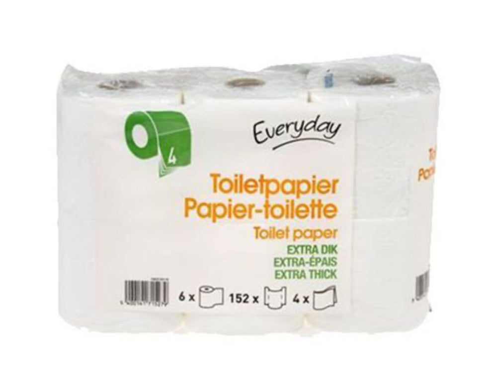 Everyday Toilet Paper (4Ply) 6s