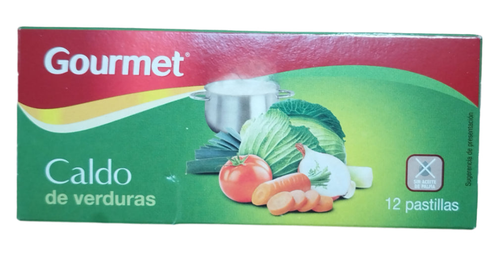 CALDO GOURMET VERDURAS 120G 12 PAST DLC: Oct26