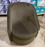 
              Slope Arm Swivel Chair Velvet - Threshold™ designed with Studio McGee
            