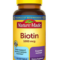 Biotin 1000 mcg (120 Softgels) FLC: Avril26