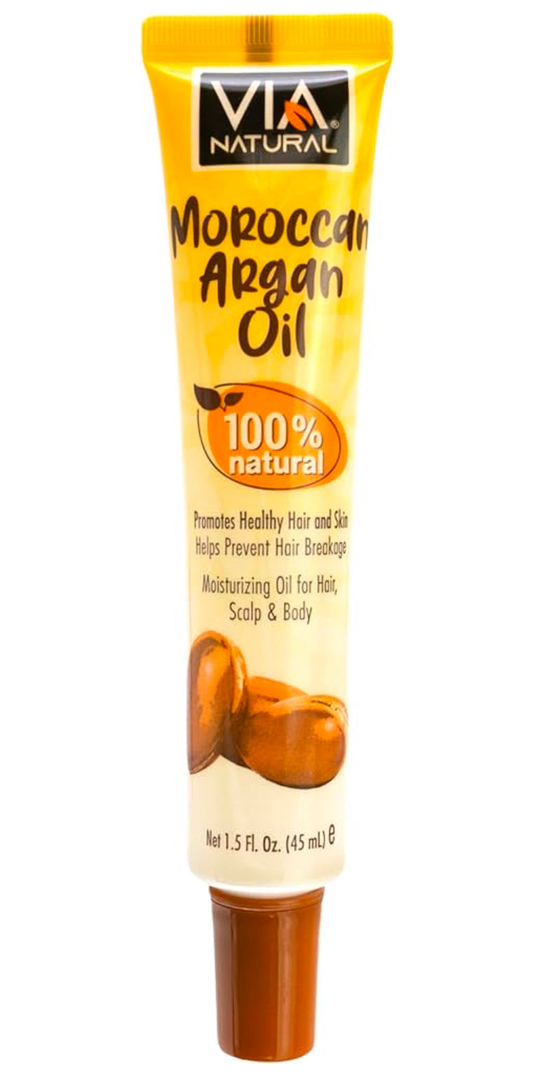100% Natural Moroccan Argan Oil 1.5 Fl Oz 45mL