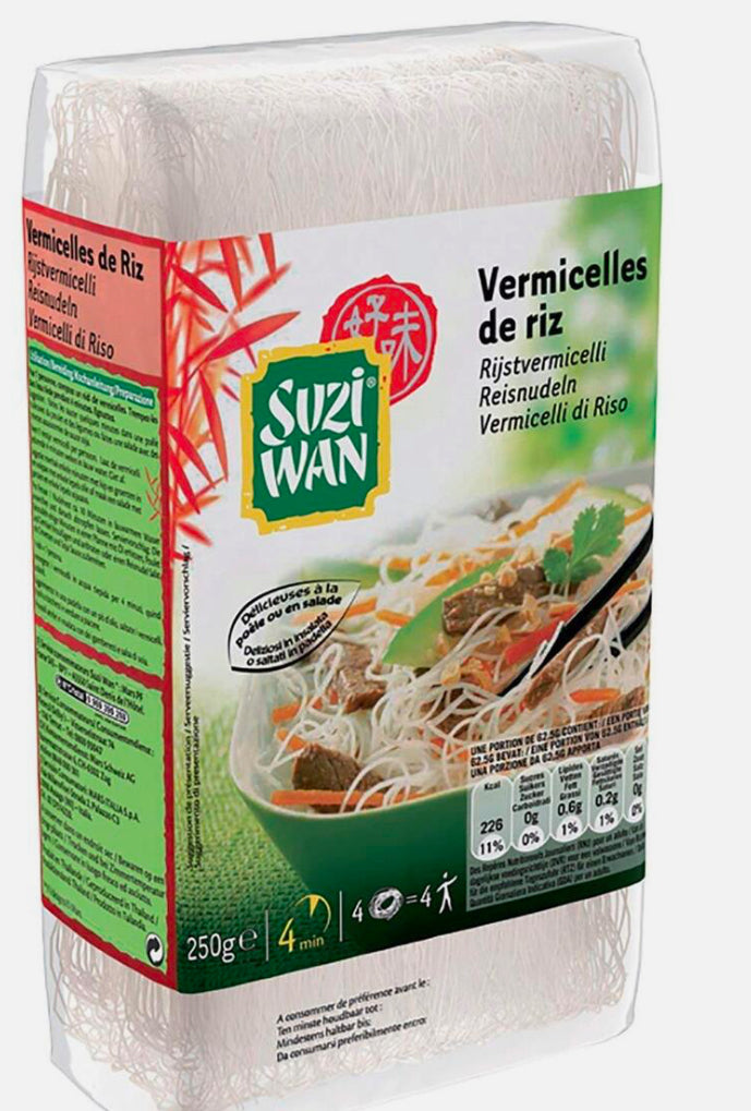 VERMICELLI DI RISO SUZI WAN 250gr DLC: Déc26
