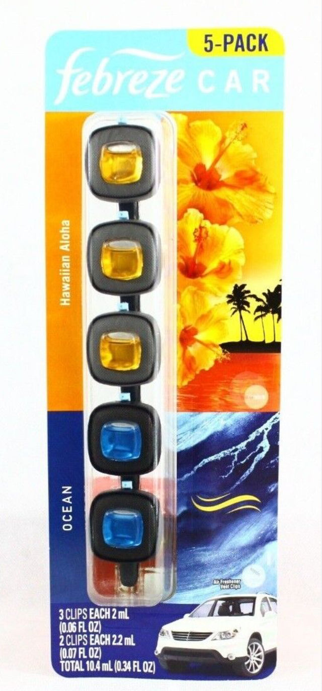 Febreze Car Air Freshener Vent Clips, Mixed Scent (1 ct.)
