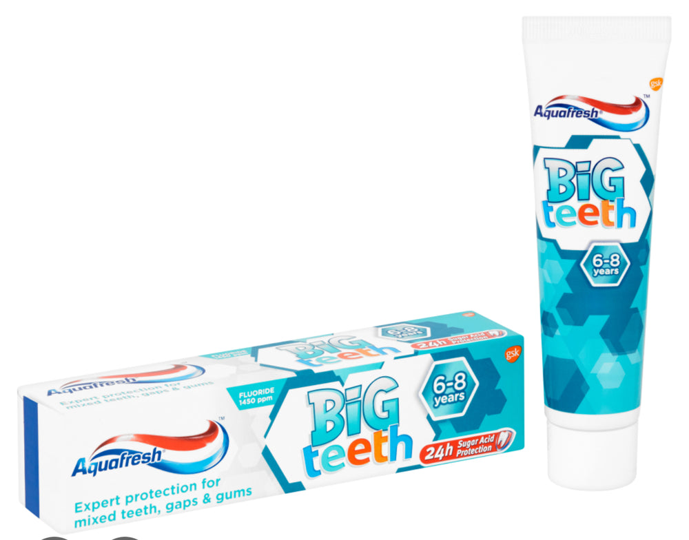 Aquafresh Big Teeth Toothpaste (50ml)