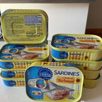 Sardines à l'huile de Tournesol 135g DLC: 31-MAR28