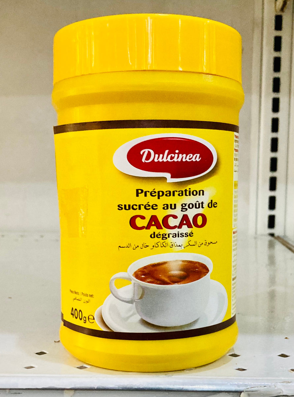 Dulcinea Préparation Sucrée au Goût de Cacao Degraissé 400g DLC: 25 OCT2025 MCI
