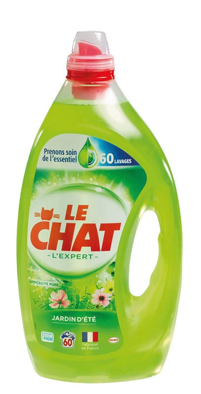 LE CHAT Lessive Liquide Jardin d'été 3L 60 Lavages