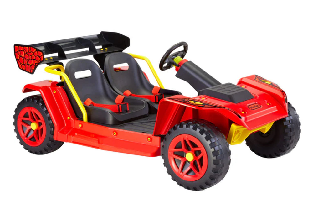 Dino Dune Buggy 12V Electric Power Ride-On, 2-Seater with Rechargeable Battery