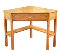 
              Bamboo Corner Desk Wood - Buylateral ( L 76cm, La 76, H 78cm)
            