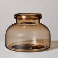 🏺 Vase en Verre Brun – Hearth &amp; Hand