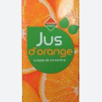 Leader Price Jus d’orange 1 L DLC : 12 Sept2024