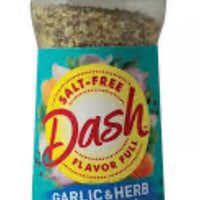 Mrs Dash Garlic & Herb Salt Free Seasoning Blend Shaker 2.5 oz 71g DLC: Nov25