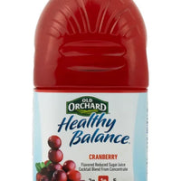 Old Orchard Healthy Balance Cranberry Juice, 64 fl oz, Light, Shelf Stable, Plastic Bottle 1.89L DLC: 30 Sept25