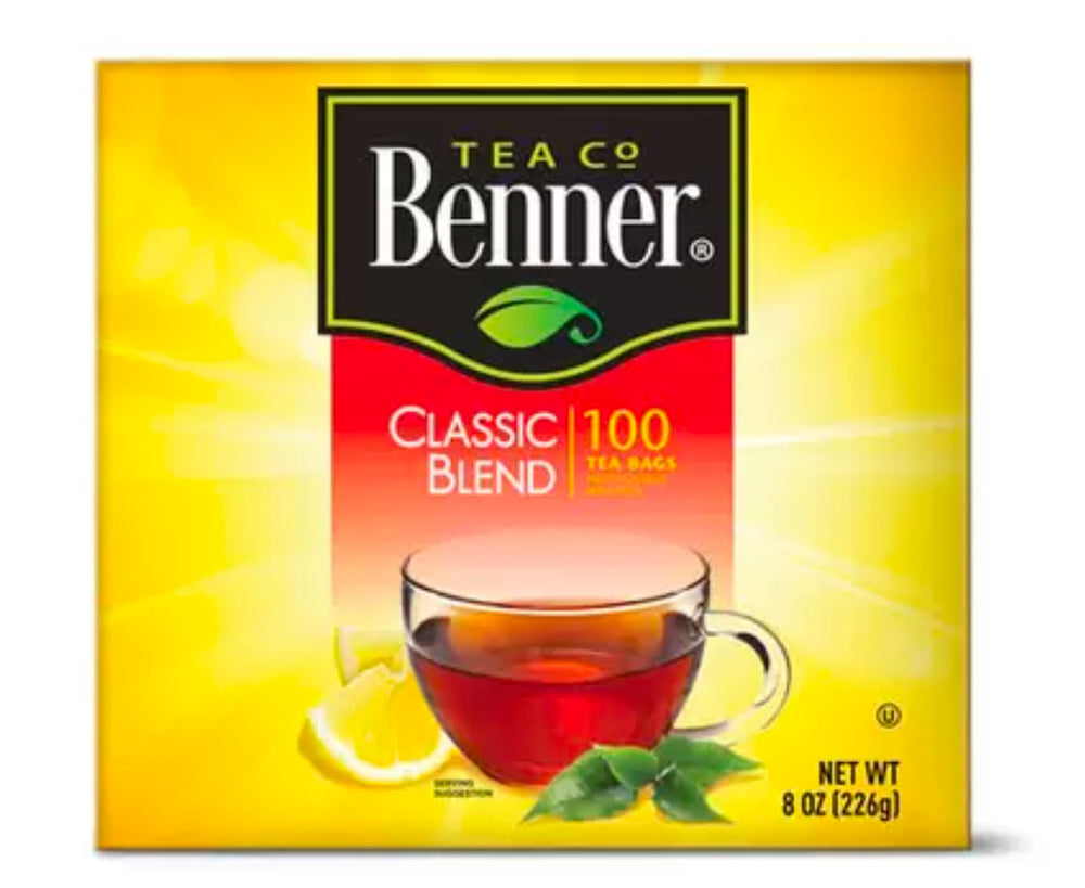 Benner 100ct Black Tea 226g DLC: Juillet26