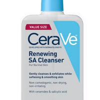 CeraVe SA Face Wash Salicylic Acid Cleanser with Hyaluronic Acid and Niacinamide 473ml