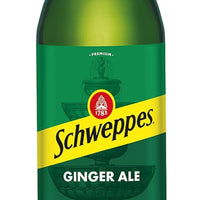 Schweppes Ginger Ale Soda, 2 Liter Bottle