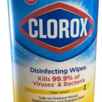 Clorox – Lot de 35 lingettes désinfectantes parfumées au citron, emballage multiple (241g)
