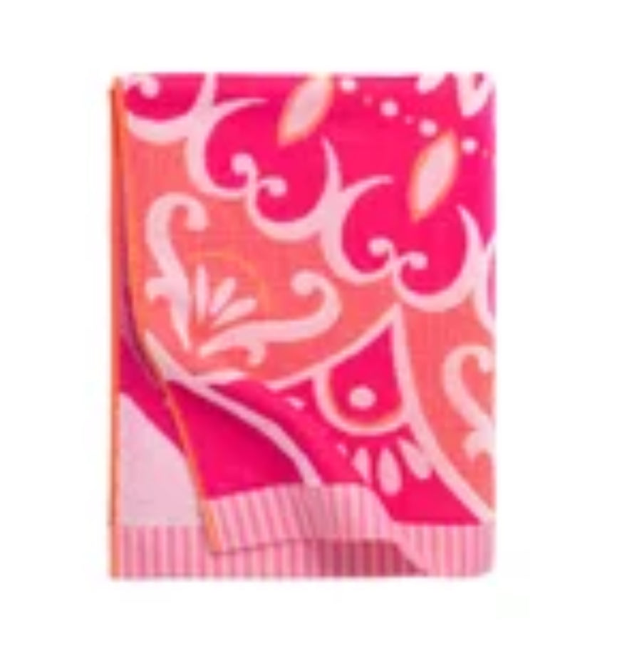 ALOK 100% Cotton Beach Towel Oversized Soft Velour Finish Absorbent 40” x 72”
highcottonclothingexchange