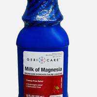 Geri Care Milk of Magnesia WILD CHERRY 12oz DLC: 08/26
