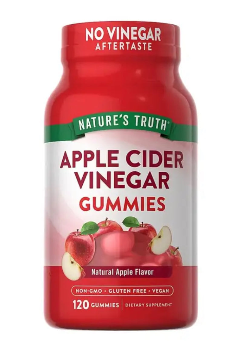 Nature’s Truth Gummies – Vinaigre de Cidre de Pomme Délicieux et Pratique, 120 Gommes DLC: Août26