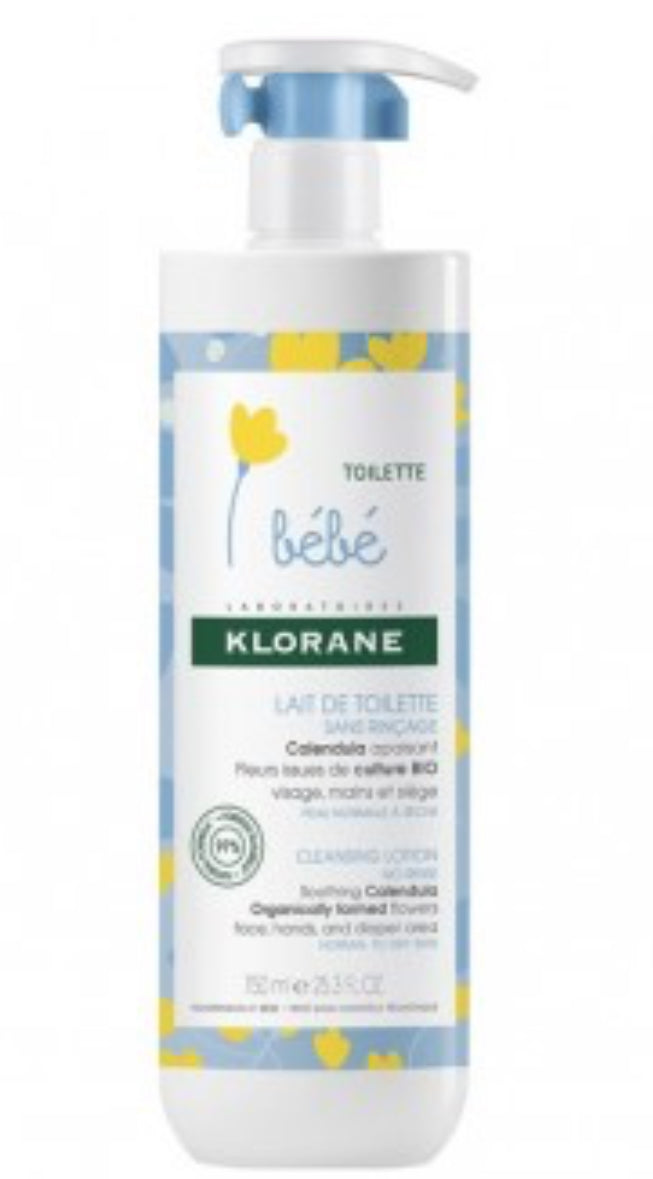 LAIT DE TOILETTE - 750 ML  -  KLORANE BÉBÉ 750ml