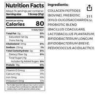 
              Orgain Collagen Peptides + Probiotics, Unflavored, 1.6 lbs 726g DLC: 13 AVR2025
            
