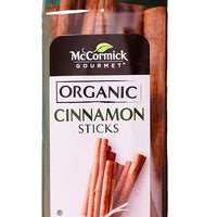 McCormick Organic Cinnamon Sticks, 8 Ounce
(226g)DLC: Dec24