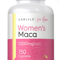 Maca Root for Women 3200mg per serving | 150 Capsules DLC: 07/2027