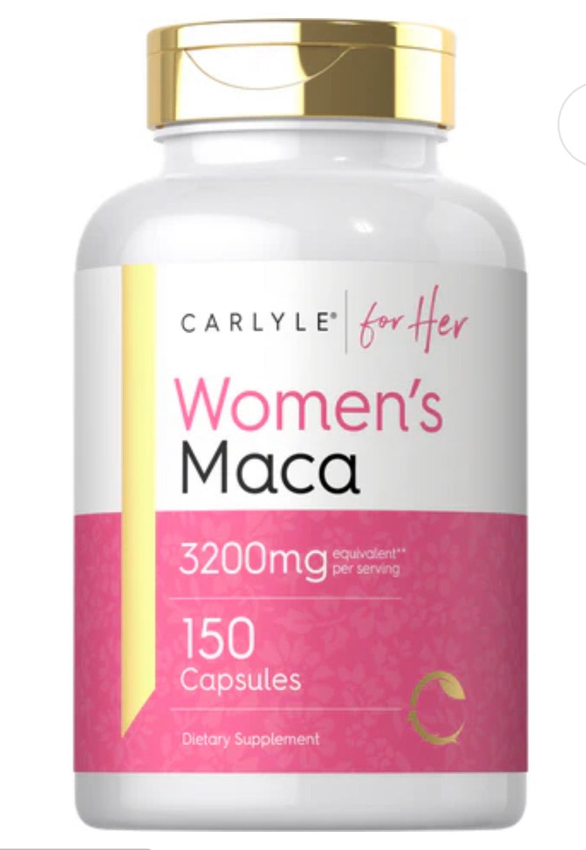 Maca Root for Women 3200mg per serving | 150 Capsules DLC: 07/2027