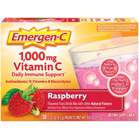 
              Emergen-C Vitamine C Raspberry 9.4g – Boost Immunité 1,000mg
            