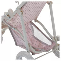 
              Olivia's Little World - Polka Dots Princess Baby Doll Jogging Stroller - Pink & Gray
            