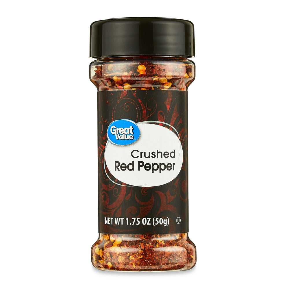 Great Value Crushed Red Pepper, 1.75 oz/50g
