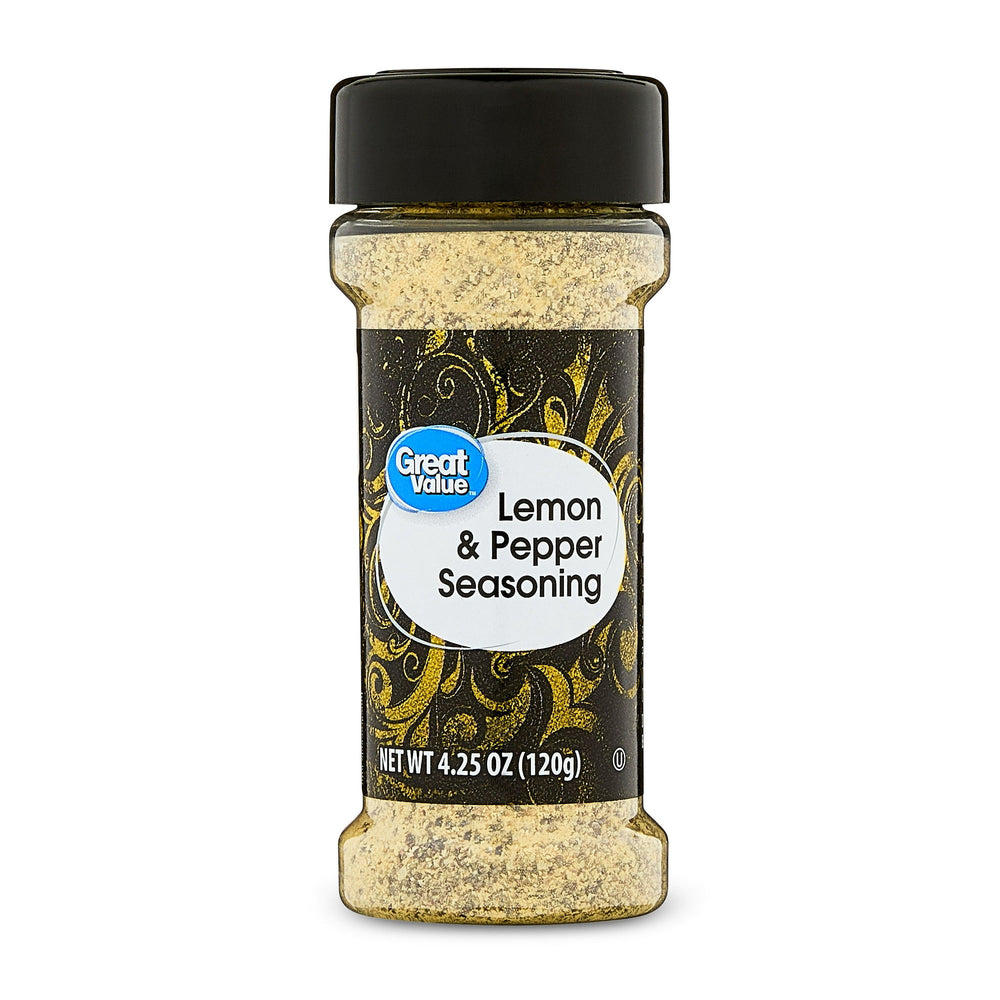 Great Value Lemon & Pepper Seasoning, 4.25 oz/120g