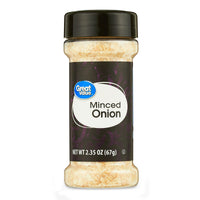 Great Value Minced Onion, 2.35 oz/67g