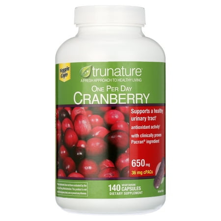 Cranberry 650 mg. 140 Vegetarian Capsules: DLC: janv/2026