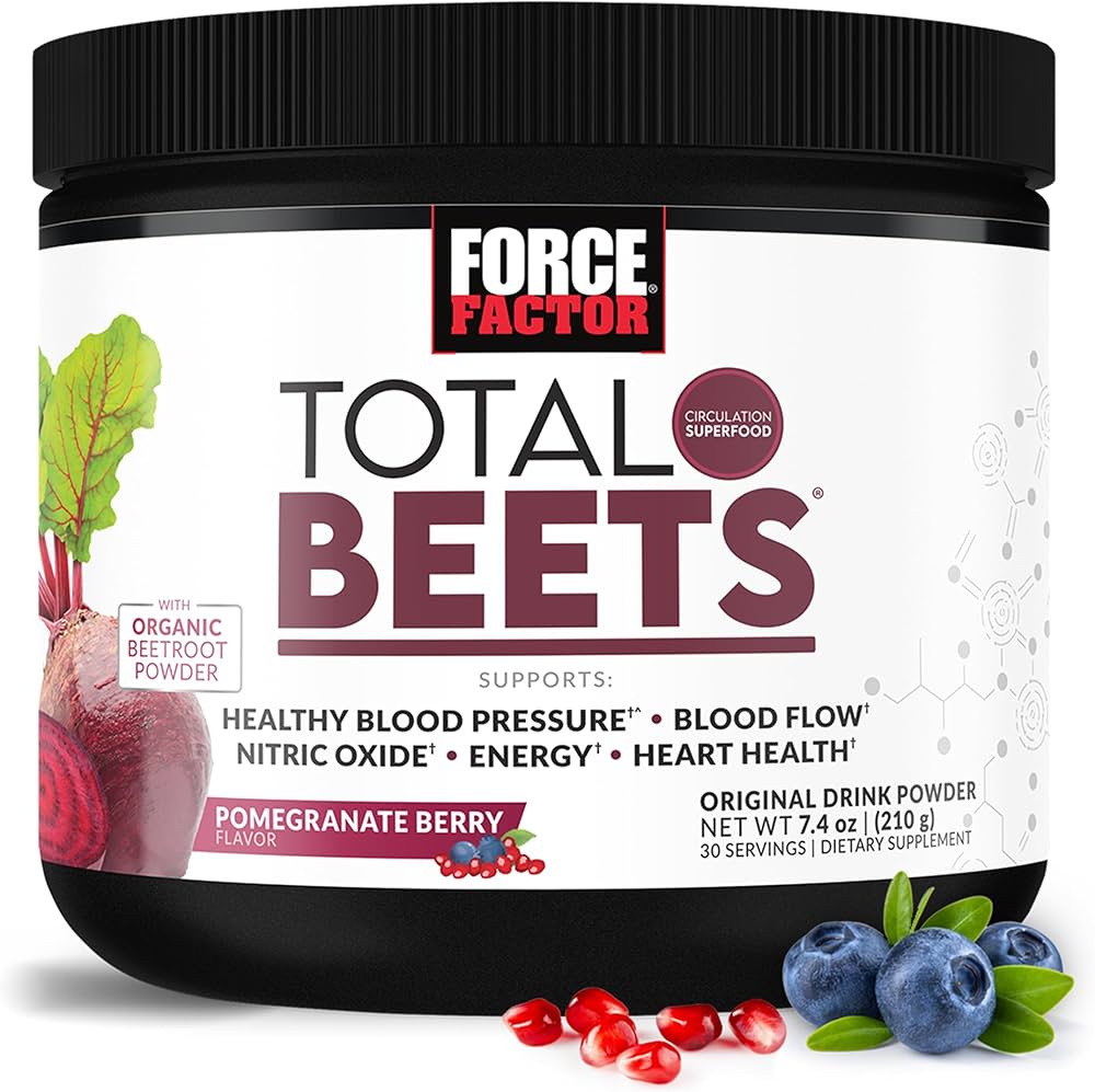 Total Beets, boisson en poudre originale, grenade et baies, 210 g: DLC: 08/2025