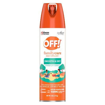 OFF! FamilyCare Mosquito Repellent Smooth & Dry - 6oz(170g)