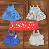 Vetement MCI0126 ** Robe fille (Lot de 6)