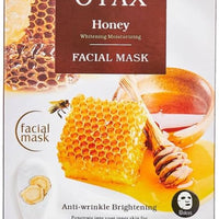 Beyond Organics Honey Glow: Moisturizing Brightening Natural Organic Honey Facial Mask (10 Face Masks in 1 Pack) - Korean Skincare Face Mask for Radiant Skin DLC: 23 FEV28