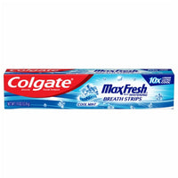 Colgate Max Fresh Toothpaste with Mini Breath Strips, Cool Mint DLC: Sept26 BKO